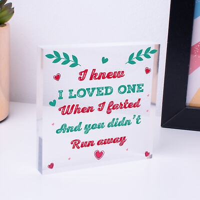 Valentines Funny Gift For Him Her Novelty Boyfriend Girlfriend Anniversary Gifts