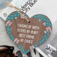 Cousin Keepsake Gift For Christmas Birthday Heart Best Friend Sister Plaques