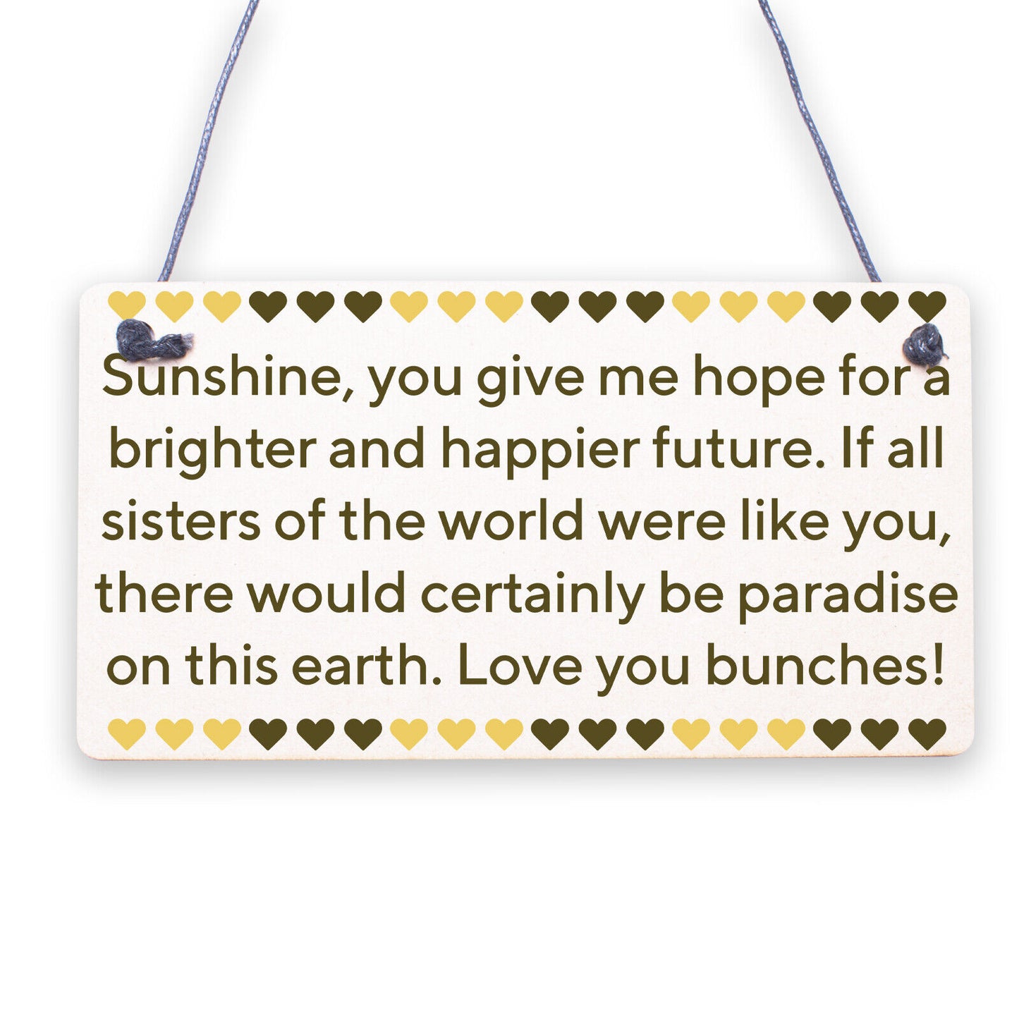 Best Friend Sister Gifts For Birthday Christmas Plaque Friendship Keepsake Sign