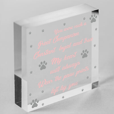 Special Memorial Gift For Dog Cat Memorial Pet Sign Keepsake Gift For Family