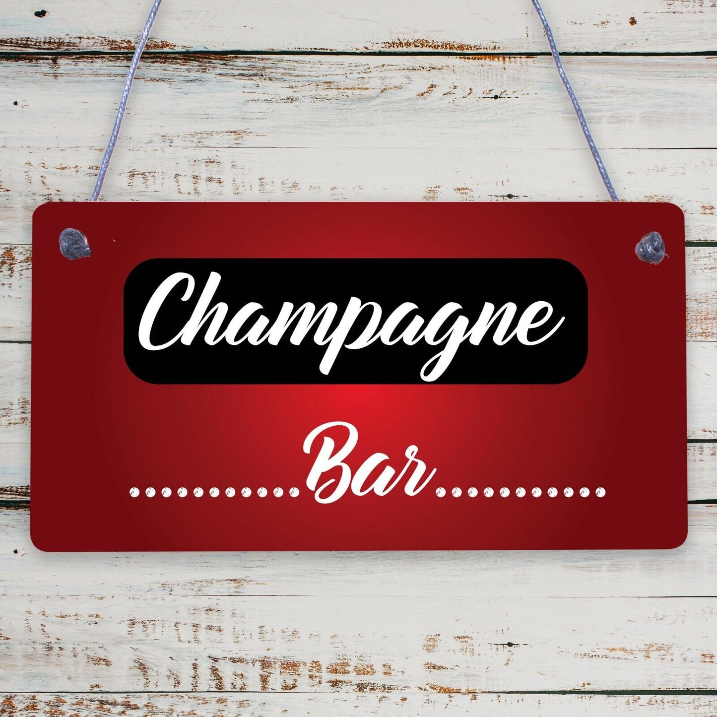 Champagne Bar Hanging Signs Gin & Tonic Pub BBQ Party Alcohol Friendship Gif