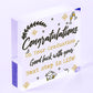 Congratulations On Your Graduation Wooden Heart Plaque Present Graduate Gifts