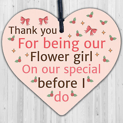 Thank You Wedding Gift Flower Girl Gifts From Bride Groom