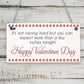 Funny Rude Valentines Day Card For Girlfriend Wife Novelty Card For Her