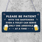 Patient Bartender FUNNY Pub Landlord Alcohol Gift Hanging Plaque Man Cave Sign