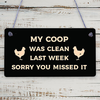 Chicken Sign Pet Sign Chicken Coop Sign Chicken Accessories Garden Plaques Gifts