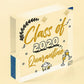 Funny Graduation Gift For Daughter Son Wood Heart Class Of 2020 Quarantine