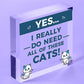 Cat Signs For Home Funny Cat Gift Home Wall Plaque Pet Animal Cat Lover Gifts