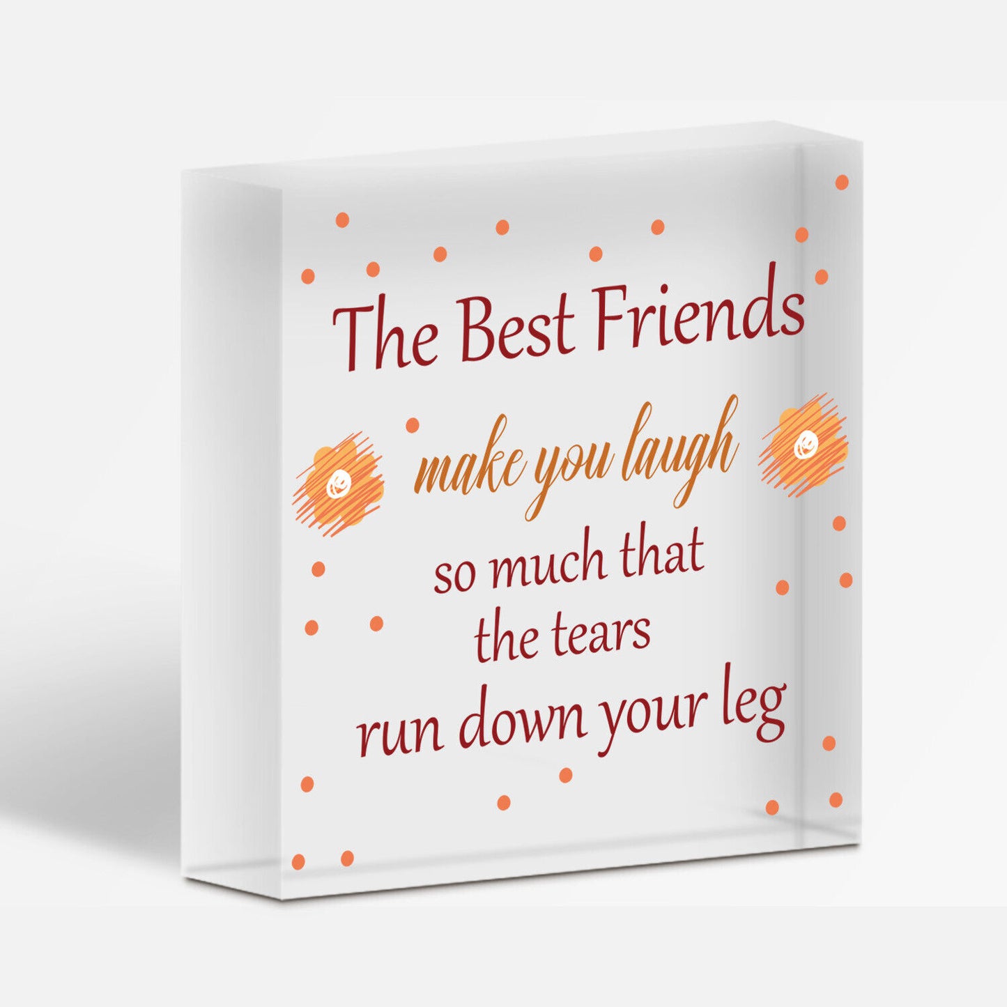 Best Friend Birthday Gift THANK YOU Hanging Plaque Friendship Christmas Keepsake