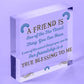 THANK YOU Gift Plaque For Best Friend Birthday Christmas Keepsake Gift For Her