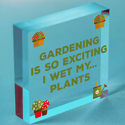 Funny Garden Plaque Gardening Gifts Hanging Garden Shed Signs Novelty Decor