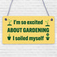 Funny Garden Sign Gift For Gardener Novelty Home Decor Sign Garden Shed Plaque