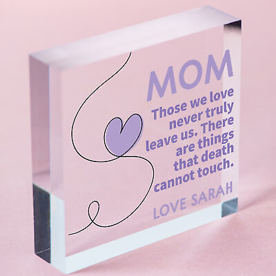 In Loving Memory Angel Personalised Memorial Remembrance Keepsake Mum Dad Nanny