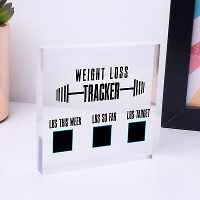 Chalkboard Weight Loss Countdown Tracker Sign Weight Watchers Slimming World