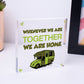 Together Caravan Wooden Family Plaque Shabby Chic Home Decor Sign Frienship Gift