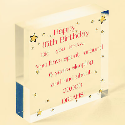 16th 17th 18th 19th 20th 21st Birthday Gift For Son Daughter Adult Birthday Card