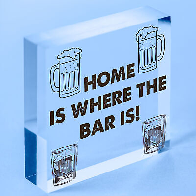 Funny Bar Sign Novelty Pub Sign Home Bar Decor Man Cave Gifts Gift For Him