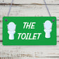 The Toilet Sign Marble Theme Hanging Bathroom Toilet Loo Sign Home Decor