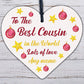 Best Friend Gifts Handmade Acrylic Heart Friendship Plaque Birthday Xmas Gift