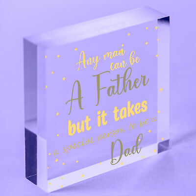 Special Person Wood Sign Husband Dad Son Birthday Father's Day Thank You Gifts