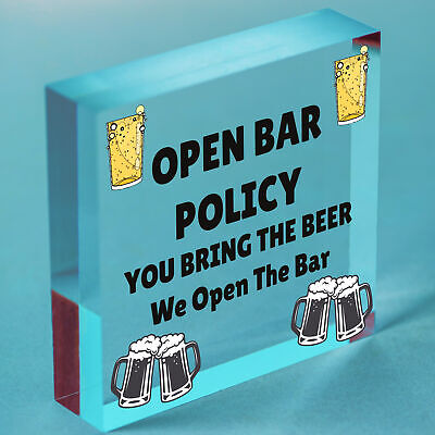 Funny Bar Sign Man Cave Pub Bar Sign Hanging Sign Gift For Him Beer Gift