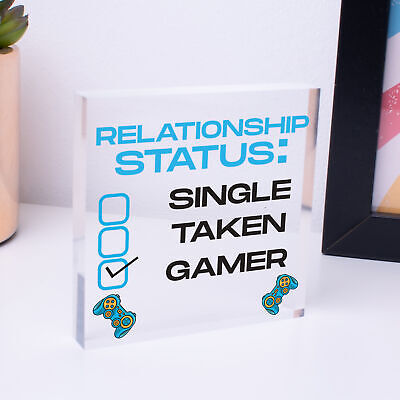 Funny Gaming Sign For Boys Bedroom Birthday Gift For Son Brother Gamer Gift