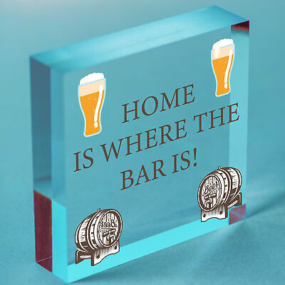 Funny Bar Sign Novelty Pub Sign Home Bar Decor Man Cave Gifts Gift For Him