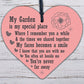 Wood Heart Garden Memorial Plaque Present Home Fence Shed Sign Friend Gifts