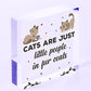 Cats Fur Coats Wood Heart Sign Cute FUNNY GIFT Idea Animal Lover Hanging Plaque