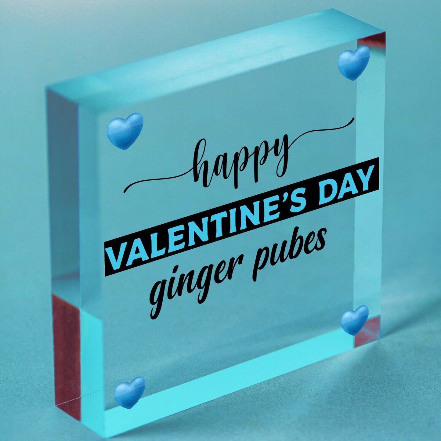 Funny Rude Valentines Day For Boyfriend Husband Joke Humour Block For Him