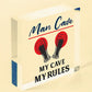 My Cave My Rules Man Cave Home Bar Pub Husband Hanging Plaque Shed Gift Sign