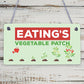 Personalised Vegetable Patch Sign Allotment Greenhouse Gifts Garden Signs