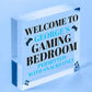 Funny Gamer Gift Playstation Lover Gift Games Room Bedroom Man Cave Sign