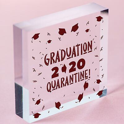 Graduation Present Quaratine Gift Wood Heart Graduation Gift For Daughter Son