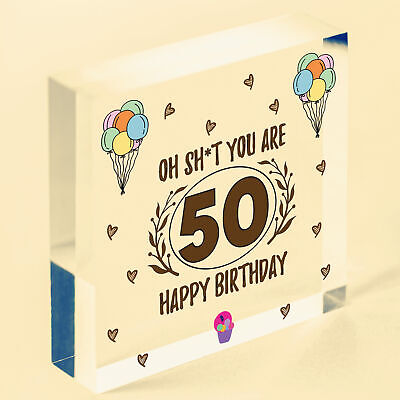 50th Birthday Gifts For Women 50th Birthday Gifts For Men Wooden Heart Keepsake