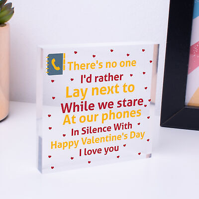 Funny Hilarious Valentines Day Gift For Boyfriend Girlfriend Husband Wife Heart