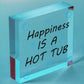 Funny Hot Tub Sign Hanging Plaque Hot Tub Decor Garden Sign Shed Wall Plaque