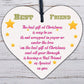 Christmas Gifts For Friend Christmas Card Friendship Thank You Wood Heart Plaque