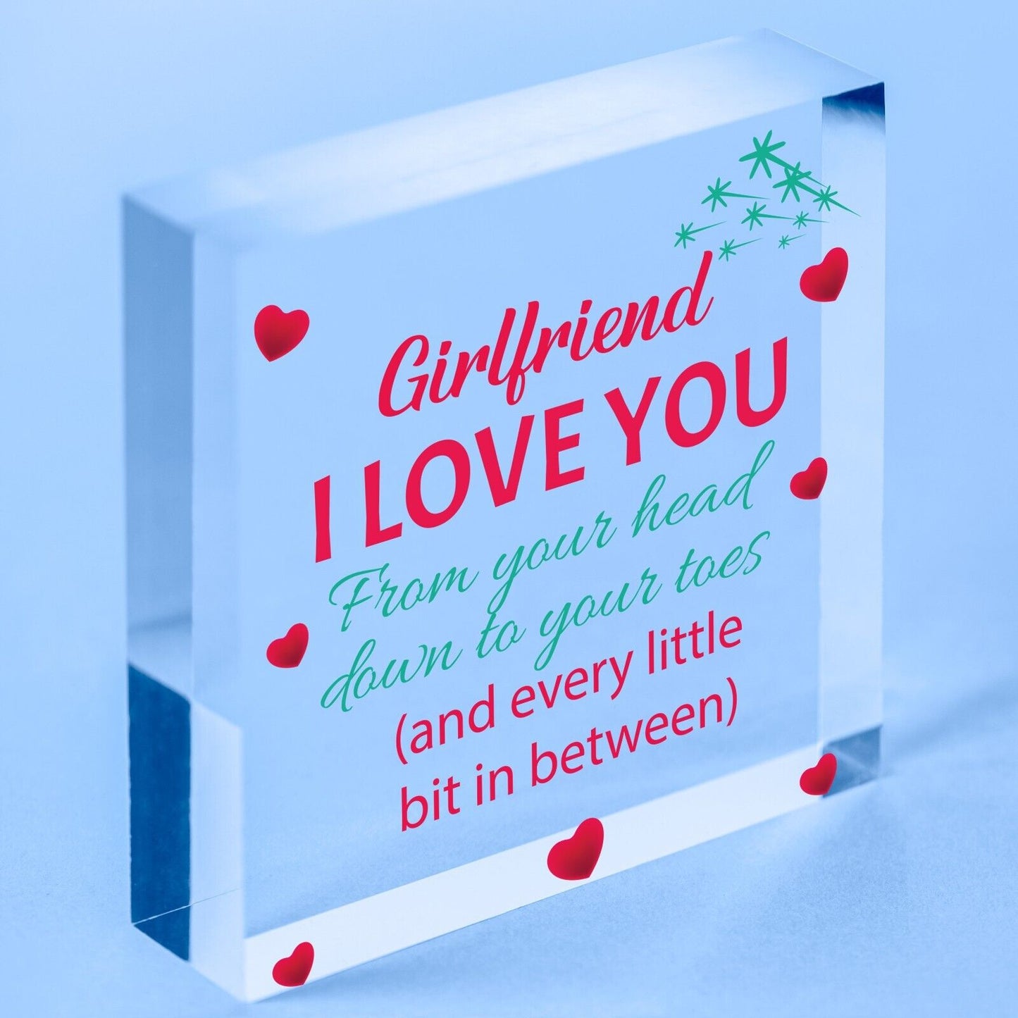 Girlfriend I Love You Signs Funny Valentines Gift For Her Anniversary Gift Heart