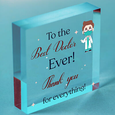 Thank You Gift For Doctor Wood Heart Gift For Him or Her Volunteer Gift Keepsake