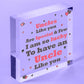 UNCLE Birthday Christmas Gift Wooden Heart Plaque DAD Brother Thank You Gift