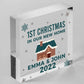 1st Christmas In New Home Bauble Acrylic Block 1st Christmas Xmas Decor