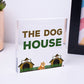 Funny Man Cave Sign THE DOG HOUSE Garage Pub Bar Sign Gift For Men Dad