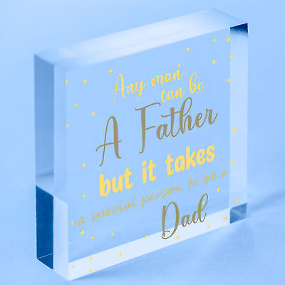 Special Person Wood Sign Husband Dad Son Birthday Father's Day Thank You Gifts