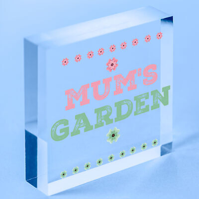 Mums Garden Novelty Plaque Summer House Sign Garden Shed Sign Gifts For Mum