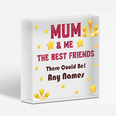 Best Friend Gift Engraved Heart Mum Gift For Birthday Mothers Day Keepsake