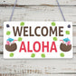 Tiki Bar Garden Welcome Sign Home Bar Novelty Decor Signs Tiki Decor Gifts