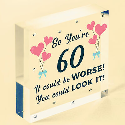 60th Birthday Gift For Men 60th Birthday Presents Women 60th Gift Mum Dad Auntie