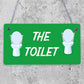 The Toilet Sign Marble Theme Hanging Bathroom Toilet Loo Sign Home Decor