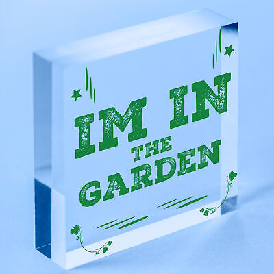 Novelty Garden Hanging Signs And Plaques Backyard Allotment Shed Sign Gifts